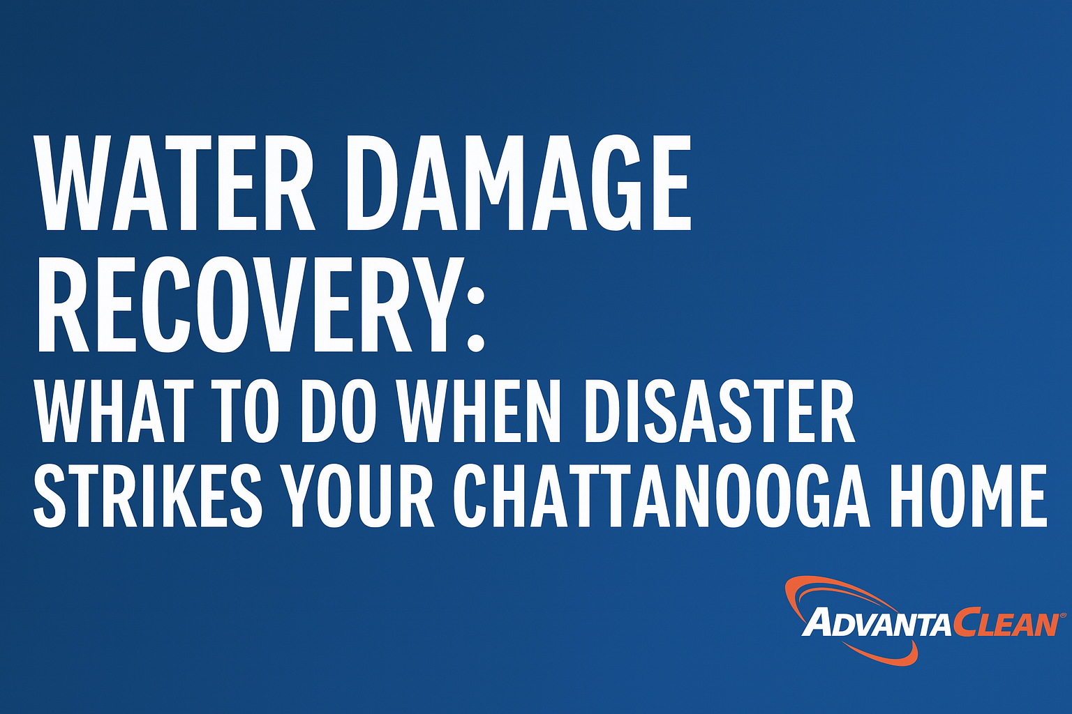 Water Damage Recovery
